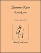 Summer Rain (Guitar Quartet) Guitar and Fretted sheet music cover